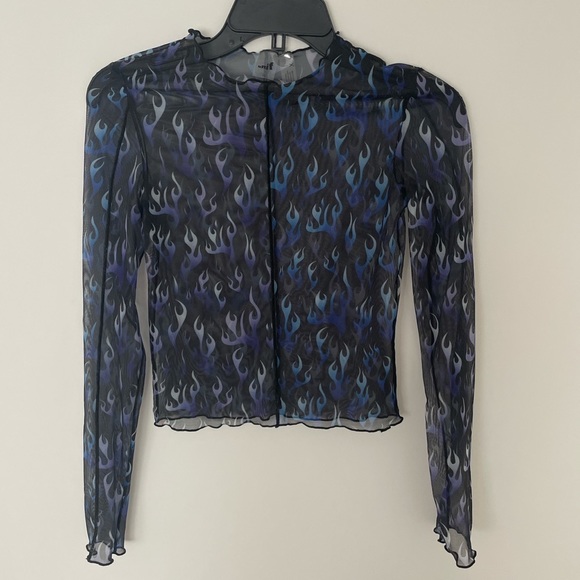 Unif Blue flame top - Picture 4 of 4